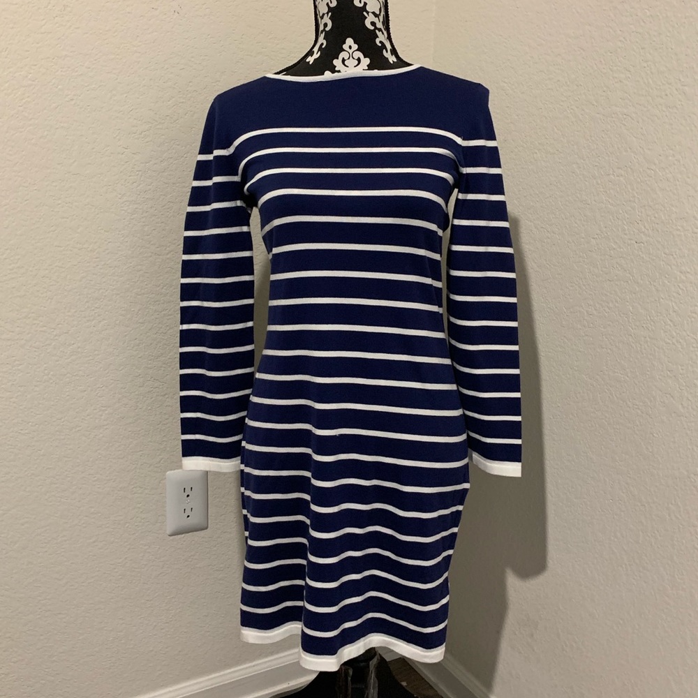 Sail To Sable striped sweater dress NWT